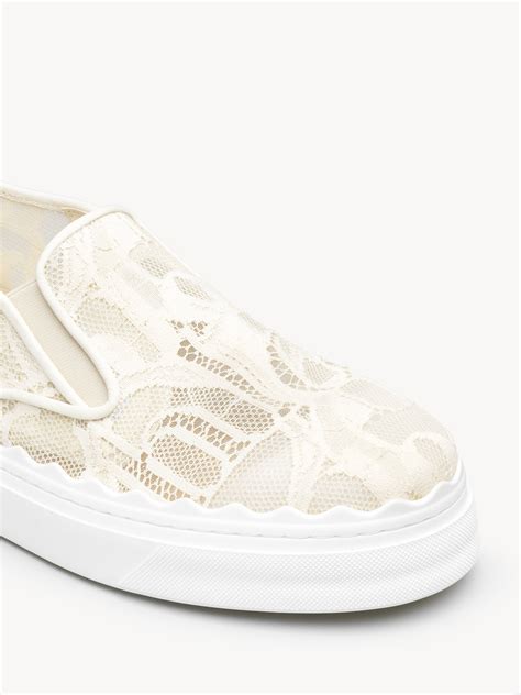 chloe lauren slip on sneakers|chloe lace slip on sneakers.